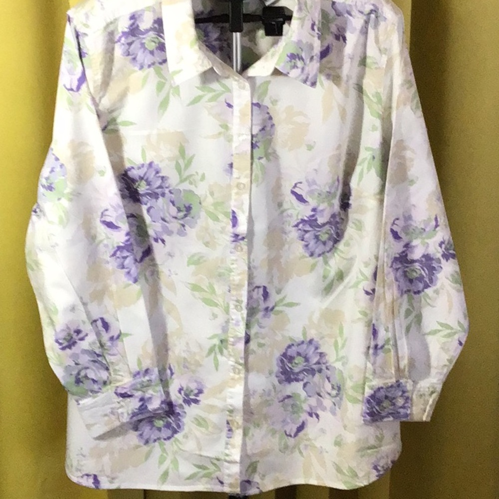 d&co cotton blouse size 3X lot85